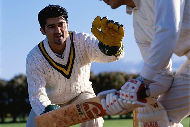 playing cricket wearing hearing aids